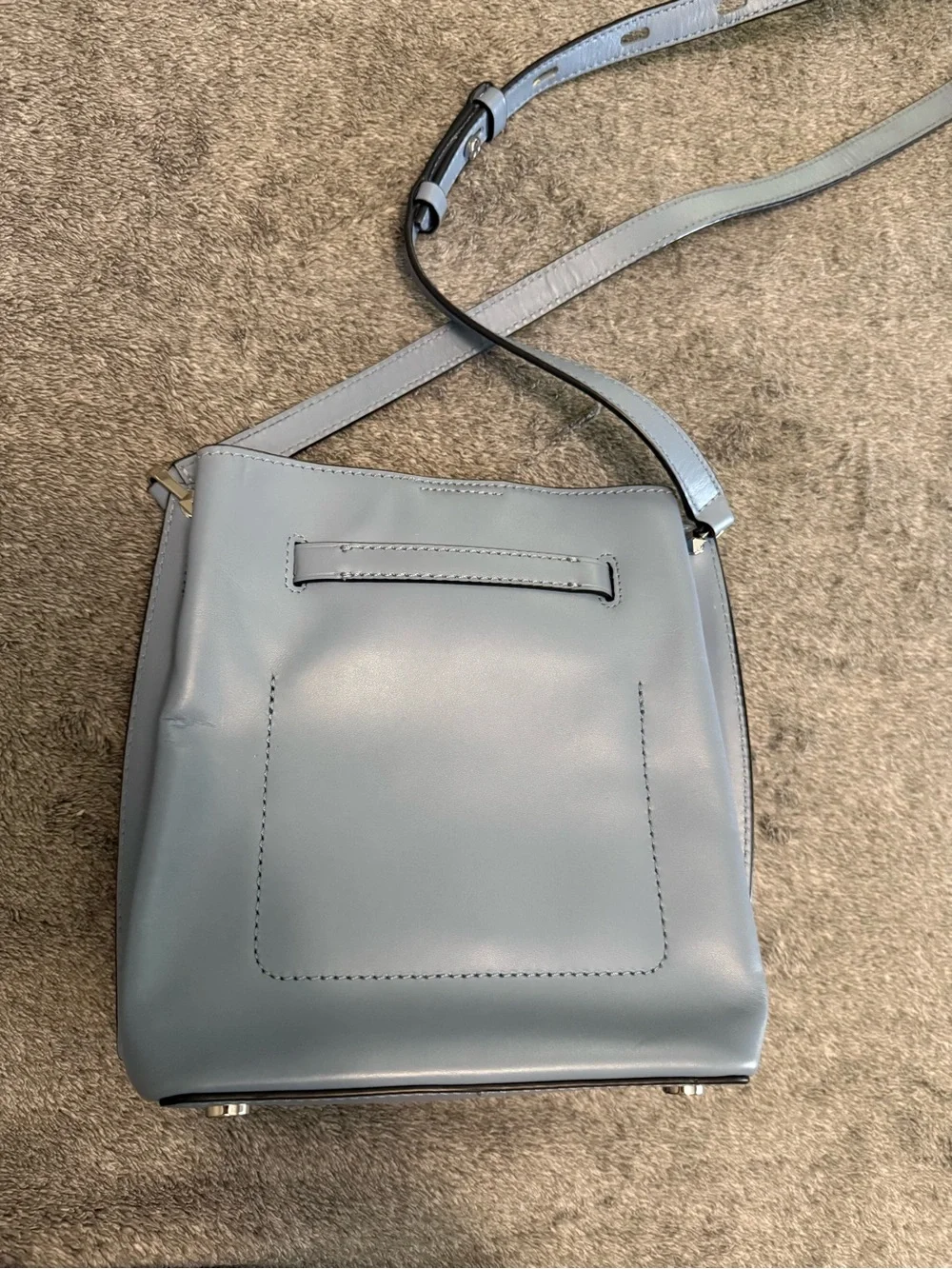 Michael Kors blue leather